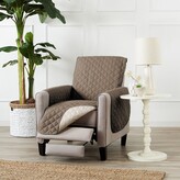 Thumbnail for your product : PrimeBeau Reversible Quilted Spills-Preventing Recliner Slipcover W79" x L68"