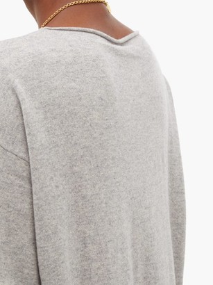 Extreme Cashmere - No. 44 Stretch-cashmere T-shirt Dress - Grey