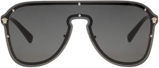 Versace Black Frenergy Visor Sunglasses