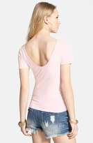 Thumbnail for your product : BP Scoop Back Cotton Tee (Juniors)