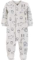 Thumbnail for your product : Carter's Child of Mine by Button-up Sleep N Play Pajama (Baby Boys)