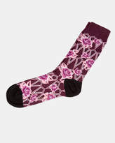 Thumbnail for your product : Ted Baker STIAL Floral print cotton socks