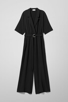 Thumbnail for your product : Weekday Jimi Short Sleeve Jumpsuit - Black