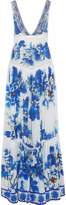 Thumbnail for your product : Camilla Ring Of Roses Embellished Floral-print Silk Maxi Dress