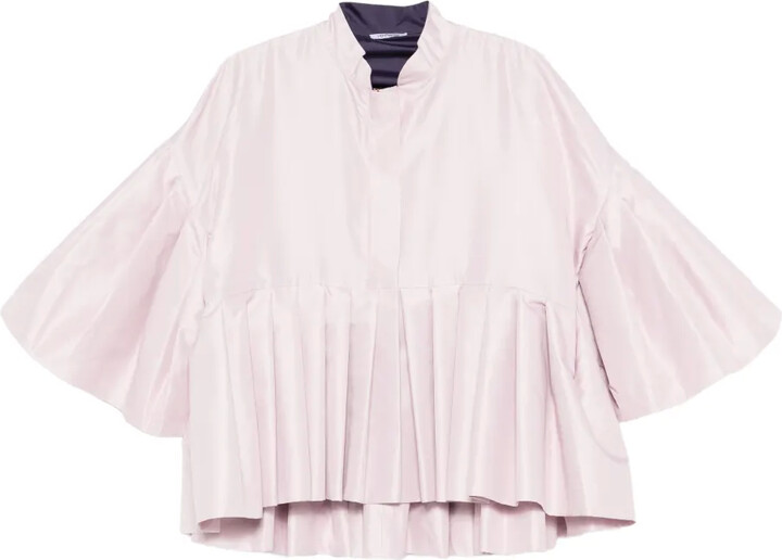 Parlor Flounce-Hem Jacket