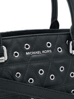 Thumbnail for your product : MICHAEL Michael Kors quilted eyelet tote