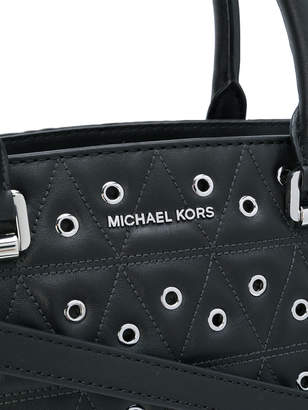 MICHAEL Michael Kors quilted eyelet tote