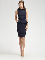 Thumbnail for your product : David Meister Pleated Peplum Dress