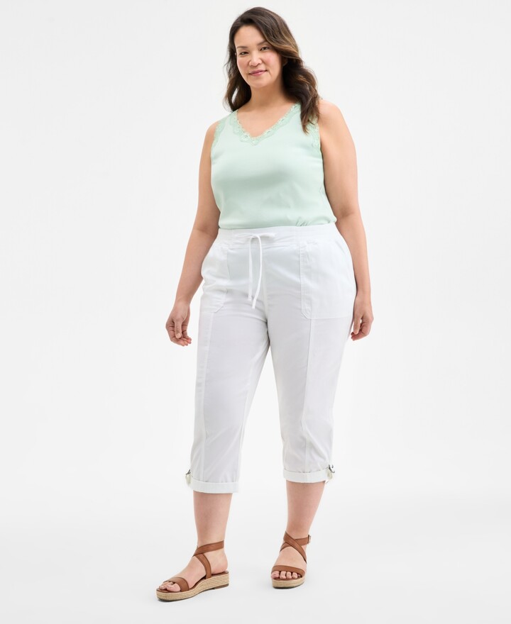 Capri Sweatpants Macy's White Capri Pants Style Co Capris