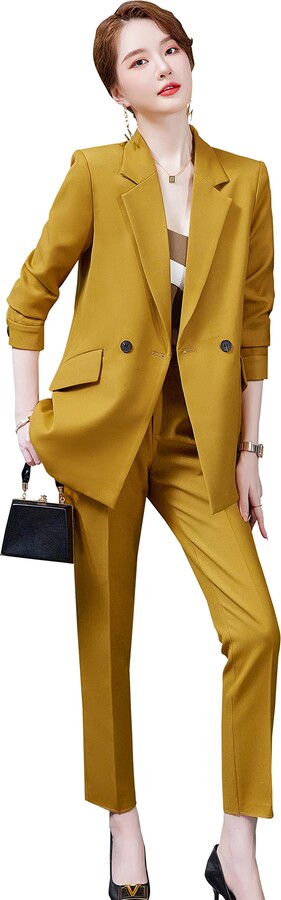 discount 73% Yellow XXL NoName Set WOMEN FASHION Suits & Sets Set Casual 