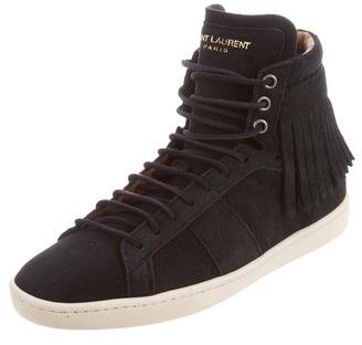 Saint Laurent SL/18H 20 Fringe Sneakers