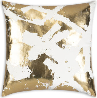 Inspire Me! Home Décor Zara Velvet Down Abstract Throw Pillow