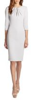 Thumbnail for your product : Armani Collezioni Twist-Front Cady Dress