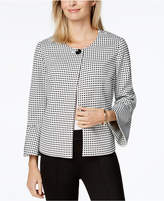 Thumbnail for your product : Charter Club Printed Bell-Sleeve Jacket, Created for Macy's
