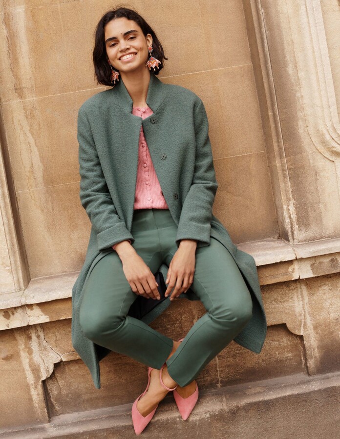 petite wool car coat