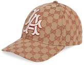 Thumbnail for your product : Gucci Baseball hat with LA AngelsTM patch