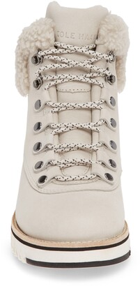 grandexpløre genuine shearling trim waterproof hiker boot