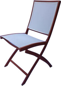 Les Jardins Hybrid 77 Folding Patio Dining Chair