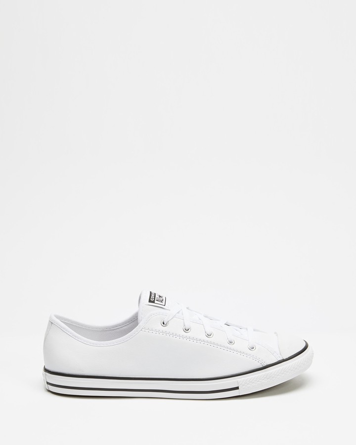 white leather chuck taylors