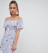 Thumbnail for your product : PrettyLittleThing Floral Bardot Mini Dress