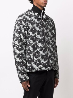Stone Island Shadow Project Graphic Print Bomber Jacket