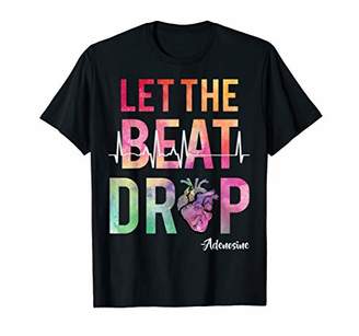 Best Nurse Saying Let The Beat Drop Adenosine Gift T-Shirt