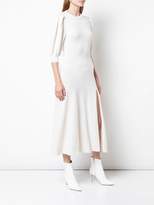 Thumbnail for your product : Jonathan Simkhai midi dress with front slit