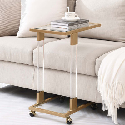 Abdurrehman Glassside Tray Table