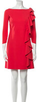 Thumbnail for your product : Chiara Boni Bateau Neckline Mini Dress
