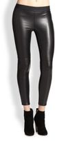 Thumbnail for your product : Bailey 44 Brisk Walking Faux Leather-Front Jersey Leggings
