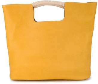 Simon Miller Yellow Birch large leather tote bag