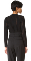 Thumbnail for your product : Camilla And Marc Sheer Stripe Knit Sweater