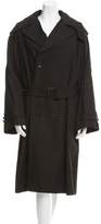 Thumbnail for your product : Yohji Yamamoto Double-Breasted Trench Coat w/ Tags