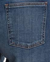 Thumbnail for your product : Eileen Fisher Frayed Wide-Leg Ankle Jeans in Aged Indigo