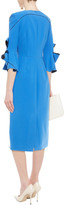 Thumbnail for your product : Roksanda Lavete Bow-embellished Crepe Midi Dress