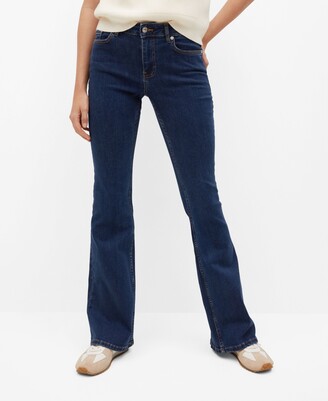 MANGO Women's Flared Jeans Flare - ShopStyle