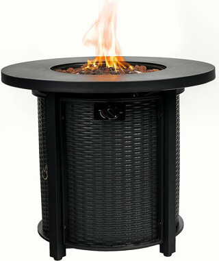 Latitude Run 40000BTU Propane Round Pit Table Propane Pit Table