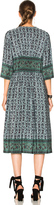 Thumbnail for your product : Sea 3/4 Sleeve Slit Midi Dress