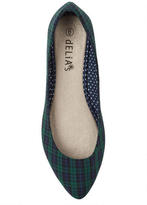 Thumbnail for your product : Delia's Miley Plaid Flats