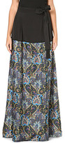 Thumbnail for your product : Paul Smith Paisley-print maxi skirt