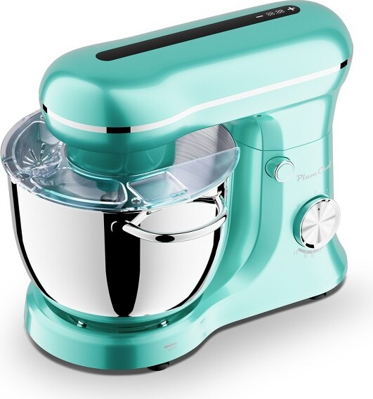 Dexmalle5.2L+4.5StainlessSteelFoodMixerwithTiming10SpeedsEggWhiskDoughHookFlatBeaterBlue