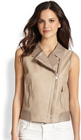 Thumbnail for your product : Elie Tahari Leather Katie Vest