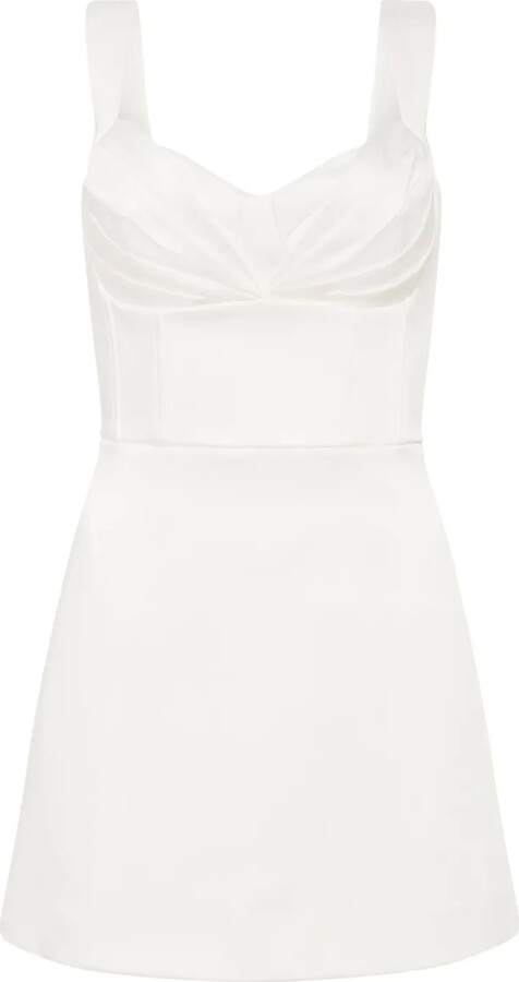 Rebecca Vallance Delaney draped minidress