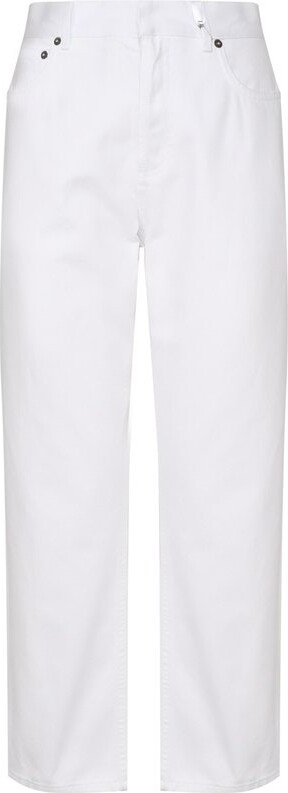 Christian Dior Button Detailed Straight Leg Trousers