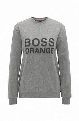 HUGO BOSS Crew-neck sweater in French terry
