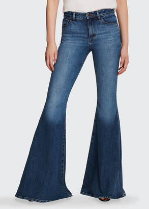 womens super flare jeans