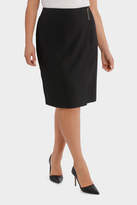 Thumbnail for your product : Fine Line Wrap Front Midi Suit Skirt