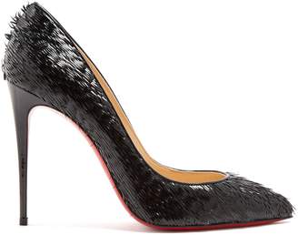 Christian Louboutin Pigalle Follies 100 patent-leather pumps