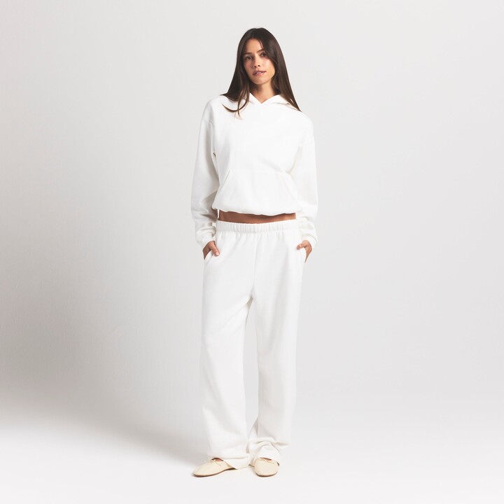 SKIMS Cotton Fleece Classic Hoodie | Marble