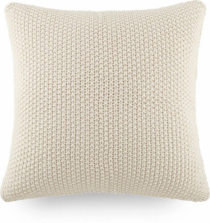 Home Collection Seed Stitch Knit Decor Throw Pillow